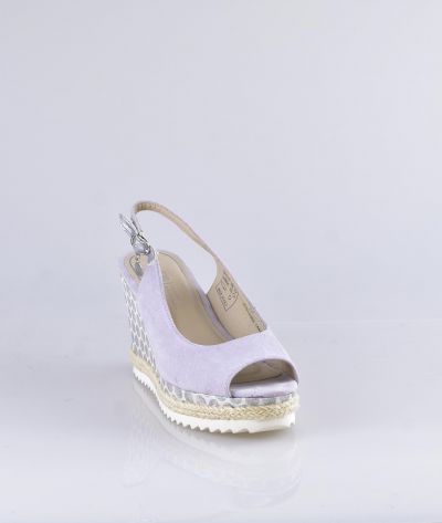Sandale femme mauve GRANDS BOULEVARDS 81514053 S