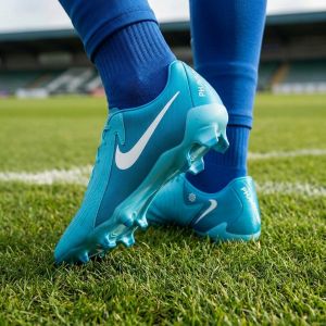 NIKE  Phantom GX 2 Academy MG Low « Blue Fury White »