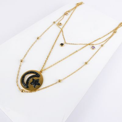 Collier Double Chaine N°62