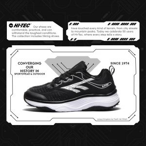 HI TEC COURTNEY W BLACK WHITE