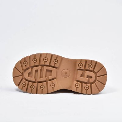 Bottes coordonnantes à lacets Marron Enfants 