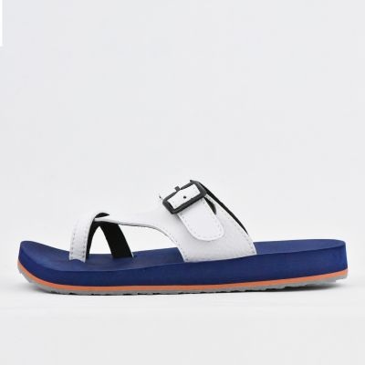 CLAQUETTE AA51M WHITE-NAVY BLUE KITO