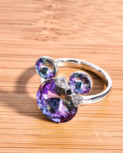 bague mickey mousse move reflé