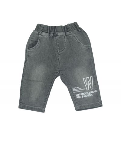 Pantalon jeans GRIS LD FAMOUS BRARO POP FASHION 