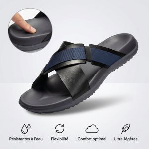 PUCA ROYAL SLIDER 02 BLACK BLUE