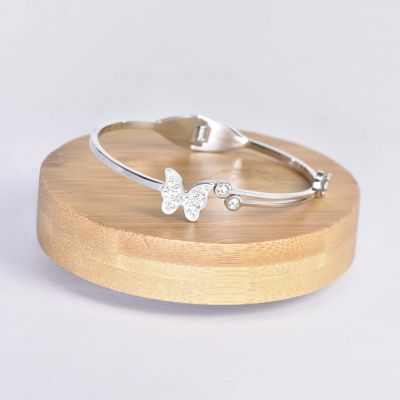 BRACELET LUMIÈRE DE PAPILLIONS ARGENT