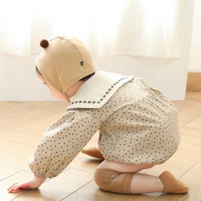 SOCKS ET GENOULLIER  MARRON BABY BOY