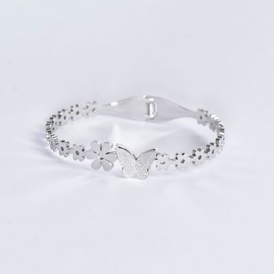 BRACELET PAPILLION-ROSE