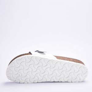  BIRKSBOT  CUIR BLANC