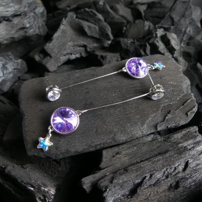 boucle d'oreille pendantes rond move