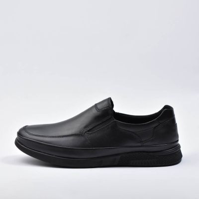 MOCASSINS CUIR NOIR