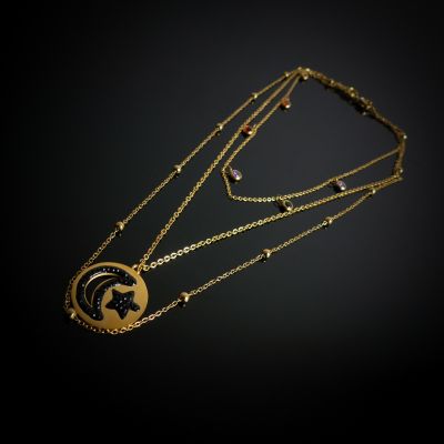 Collier Double Chaine N°62