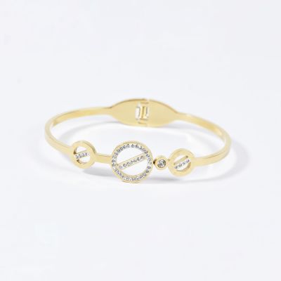 BRACELET RONDS INCRUSTÉ CHIFFRE ROMAIN