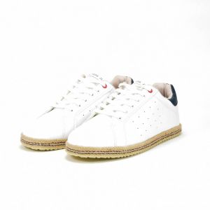 ANDRÉ  ESPADRILLE HOMME STANISH BLANC