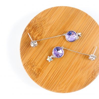 boucle d'oreille pendantes rond move