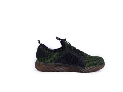 chaussures homme -stripes vert