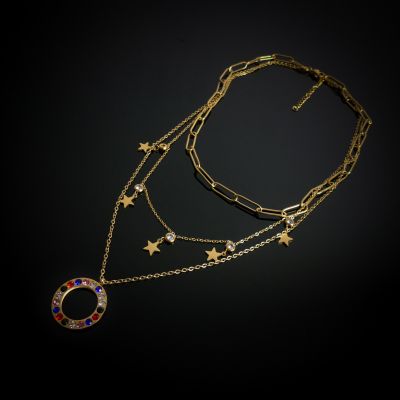 Collier Double Chaine N°58