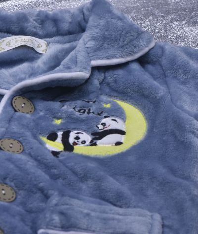 	pyjama bleu (good night panda )