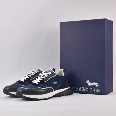 HARMONT AND BLAINE SCARPA UOMO CALF NYLON 