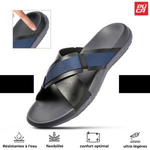 PUCA ROYAL SLIDER 02 BLACK BLUE