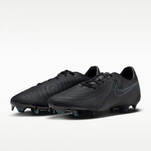 Nike Phantom GX 2 Academy Firm Ground Cleats  Black/Deep Jungle 