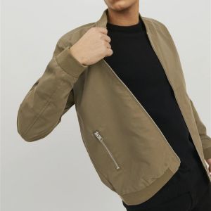 JACK & JONES BOMBER JOMER BOMBER KHAKI