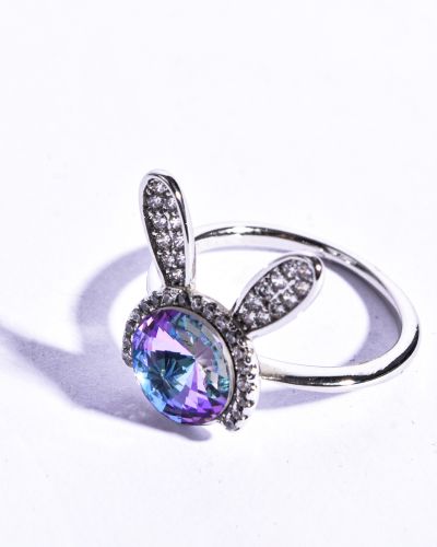 bague lapin move -argent-