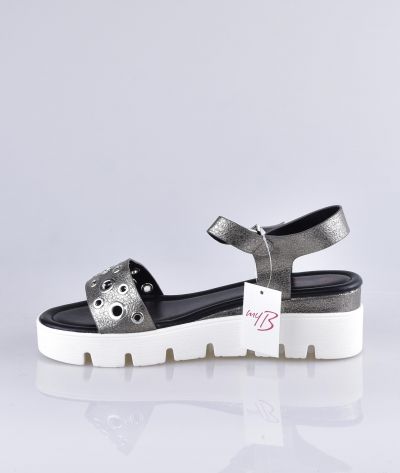 Sandale Femme MYB silver 81513144s