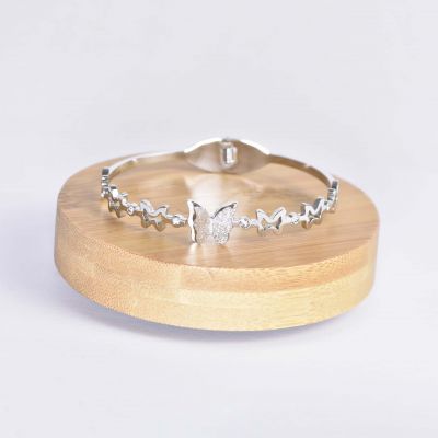 BRACELET TRÔNE DE PAPILLIONS INCRUSRTÉ
