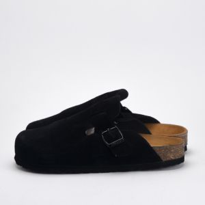 SABOT BIRK DAIM NOIR