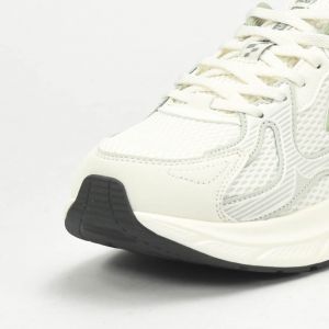 PEAK TRAINING RUNNING SHOES-WHITE/GREEN