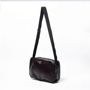 Sac Bandoulière Urbain en Simili Cuir Rouge terre brûlée