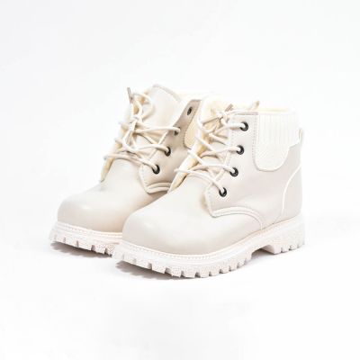 Bottes de neige Blanc-cassé coordonnantes Enfants 