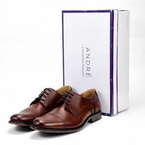 ANDRÉ CHAUSSURE CLASSIQUE HOMME LORDMAN MARRON
