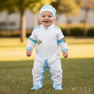 BABY PILLOT BLANC BLEUE 2 A