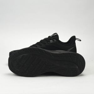 PEAK TRAINING RUNNING SHOES-ALL BLACK
