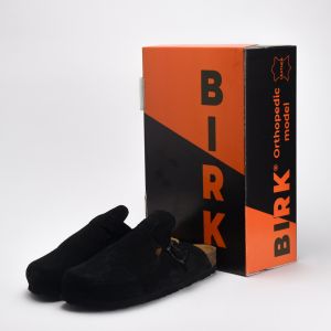 SABOT BIRK DAIM NOIR