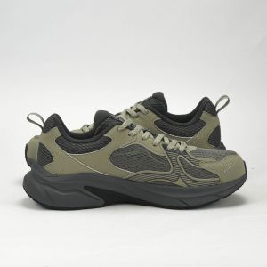 PEAK TRAINING RUNNING SHOES-ASPHALT GREEN/MAGNETIC GREY