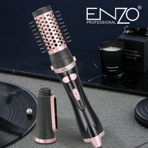 Brosse Sèche-Cheveux Volumisante 2 en 1 à Tête Rotative 45°