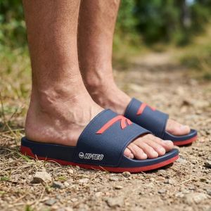 HI TEC CORE SLIDE NAVY FLAME SCARLET