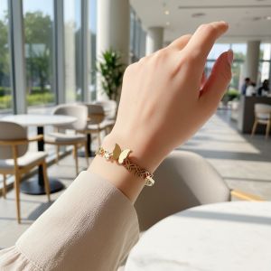 BRACELET TRÔNE DE PAPILLIONS