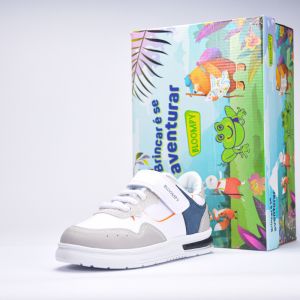 BLOOMPY CINZA/BRANCO