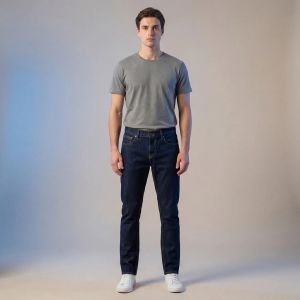 DEPART PANTALON JEAN DEPART SKINNY HOMME BLEU