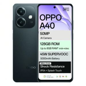 OPPO A40 4/128GB Sparkle Black