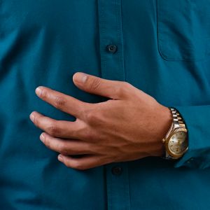 CHEMISE Bleu Pétrole