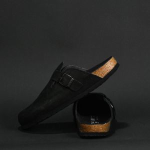 BIRKSBOT NUBUCK NOIR PLANTA NOIR