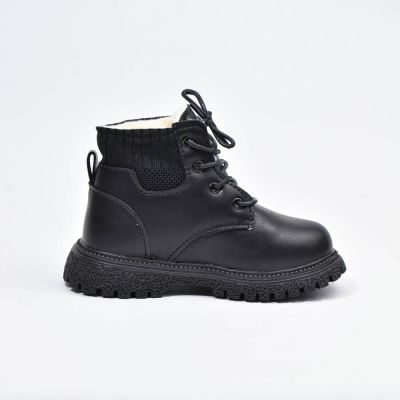 Bottes de neige Noir coordonnantes Enfants 