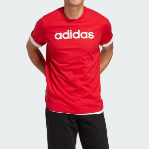 ADIDAS Essentials Single Jersey Linear Embroidered Logo Tee