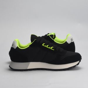 BASKET SUN68 JAKI FLUO 11 NERO