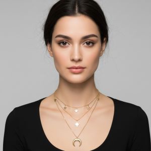 Collier Double Chaine N°63